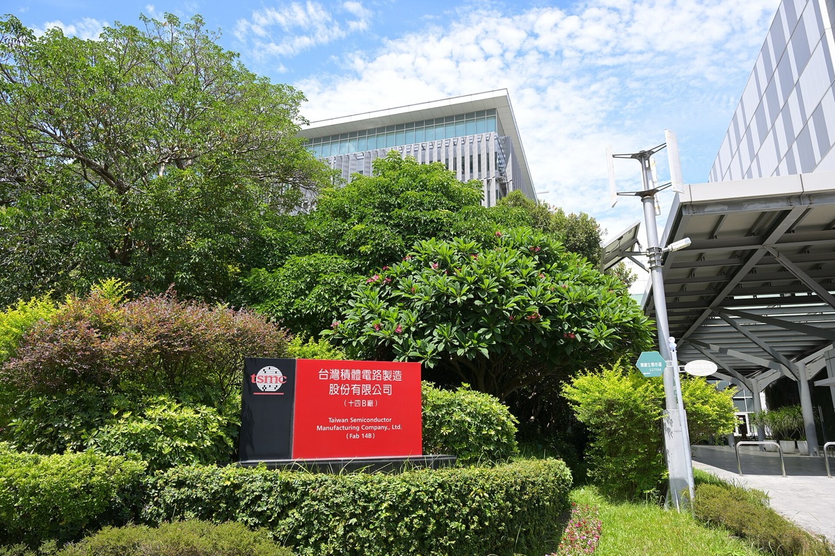 Semiconductor factory in Taiwan