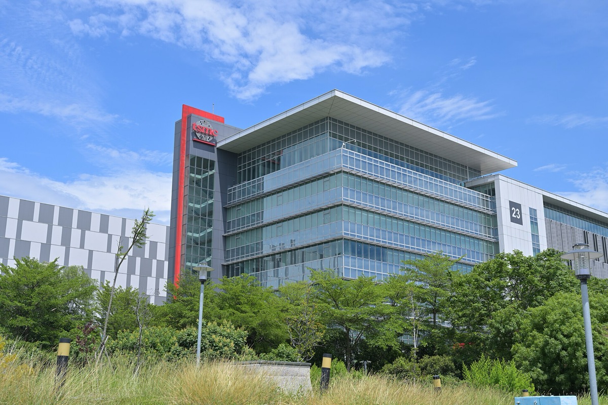 台灣半導體晶片製造場景
